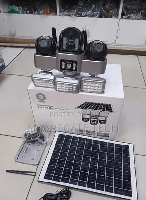 VTS 30 Triple Lens PTZ WiFi Camera with Solar Lighting