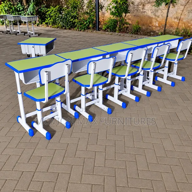 Kidderdesk Modern School Desk & Chair Set - 1