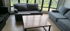 Stylish 5-Seater Sofa Set with Coffee Table