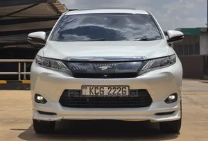 Toyota Harrier 2014 Nyeupe