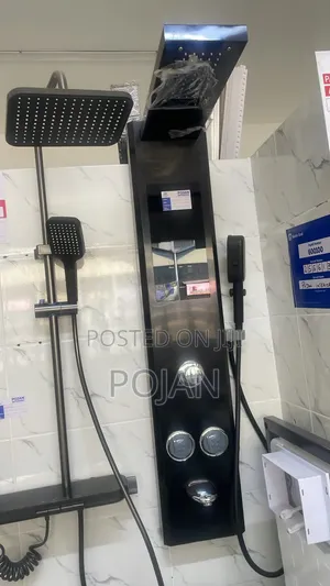 Shower Panel na Water Heater & Pump Iliyojengewa Ndani