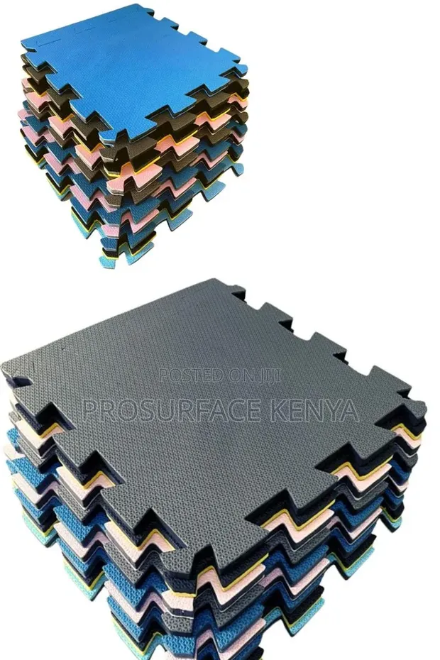 60x60cm EVA Foam Mats kwa Home Gym & Play Areas - 1