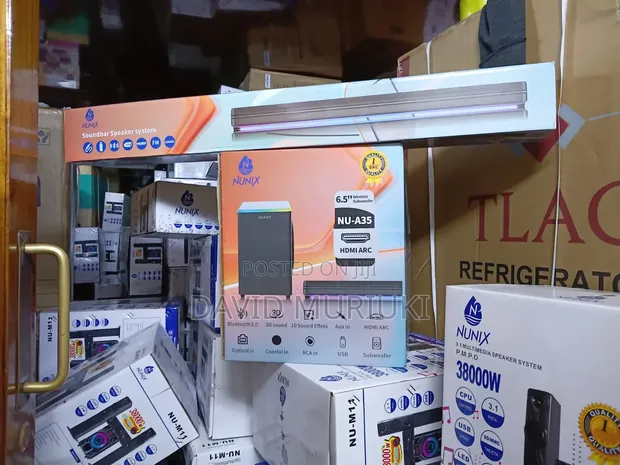 Nunix A35 Speaker System Yenye Nguvu Isiyo na Waya - 1