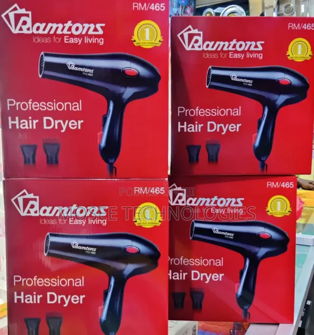Ramtons Professional Hair Dryer RM/465 - 1800W - 1