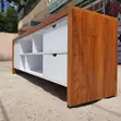 Custom TV Stand with Smart Storage - 4