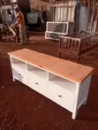 Custom TV Stand with Smart Storage - 5