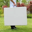 Heavy-Duty White Foldable Table 1.8m - 2