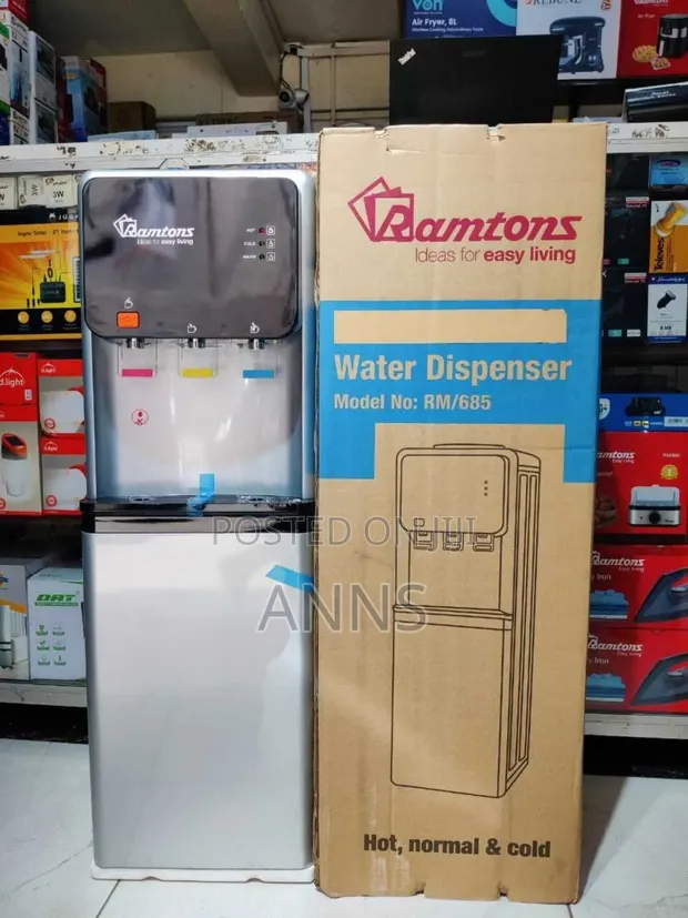 Ramtons RM/685 Free Standing Water Dispenser with Compressor Cooling - 1
