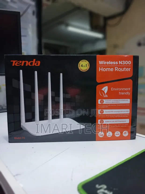 Tenda F6 300Mbps Router - 1