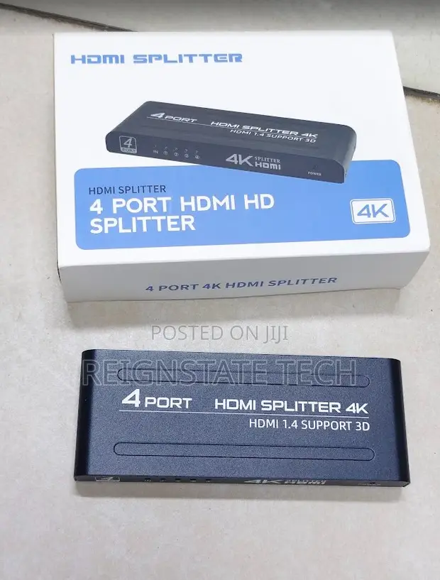 Fjgear FJ-4K102 4K HDMI Splitter 2 Port - 1