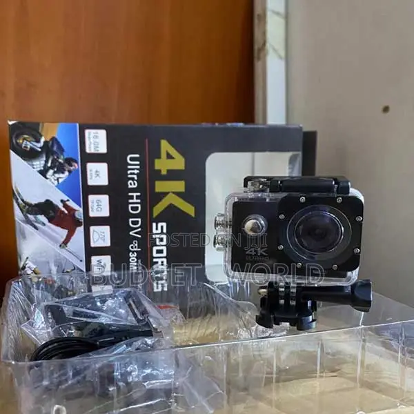 Action Camera 4K Ultra HD WiFi 16MP 170° Wide-Angle - 1