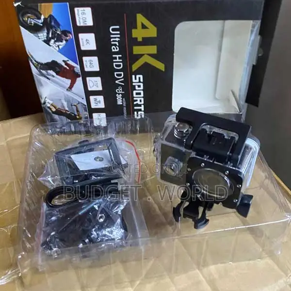 4K Ultra HD Action Cam 16MP - 170° (Brand New) - 1