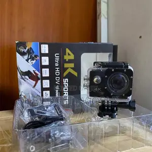4K Ultra HD Action Camera yenye WiFi, 16MP, 170° Wide-Angle Lens