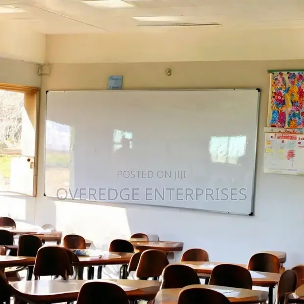 Wall Mounted Dry Erase Whiteboard 8ft x 4ft - 1