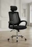 High Recliner Fabricated Home Office Headrest Chair - 1