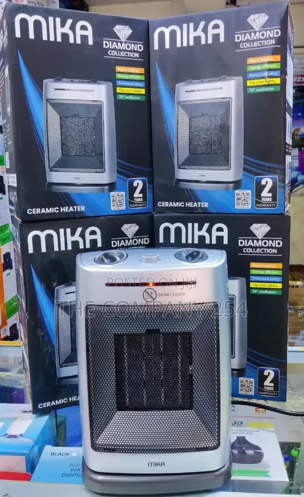 Mika MH201 Ceramic Heater 750W-1500W - 1