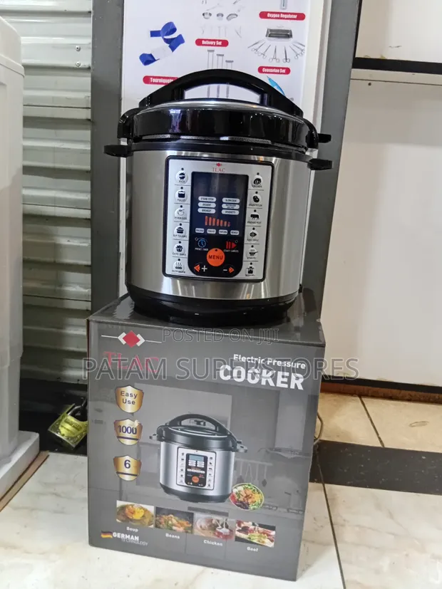 TLAC Pressure Cooker ya Umeme 6L - 1