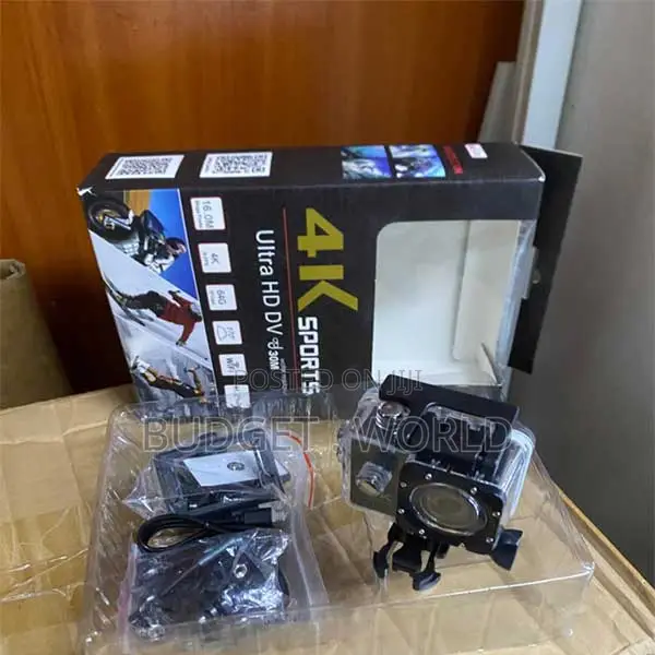 4K Ultra HD Sports Action Camera yenye WiFi - 1