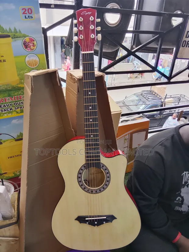 Brand New Mini Electric Guitar - Red - 1