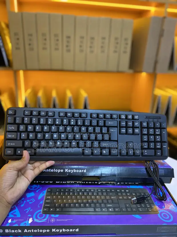 Black Antelope H-930 Kinanda Kamili ya Wired - 1