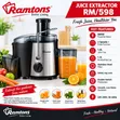 Ramtons Commercial Juicer - Brand New - 2