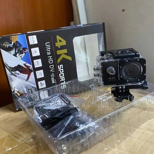 Brand New 4K Waterproof Sports Action Camera - 1