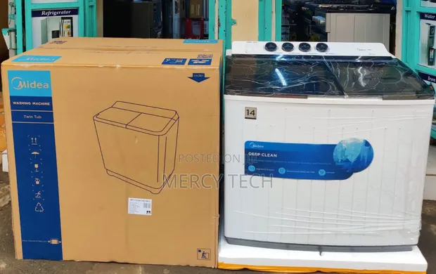 Midea 14kg Semi-Automatic Washing Machine - 1