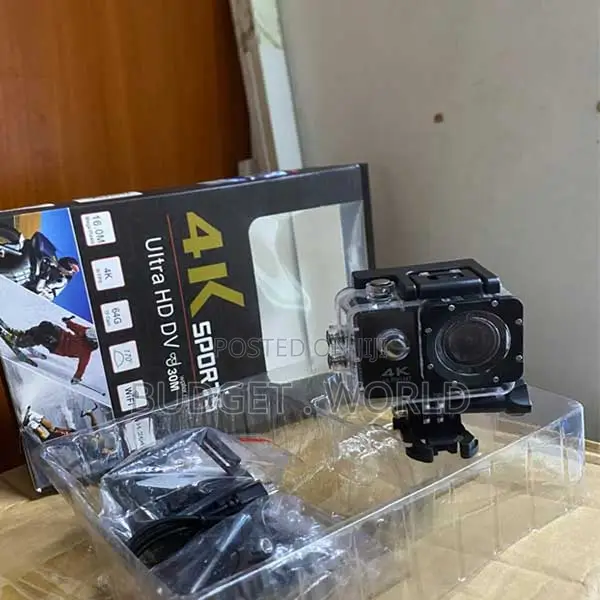 High-Quality Wide Angle 4K Waterproof Action Cam WiFi 30FPS - 1
