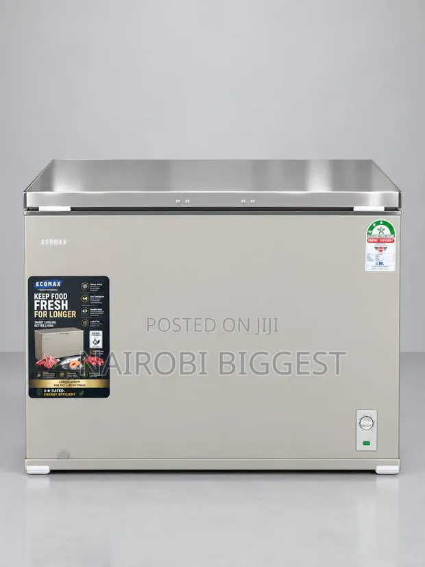 Ecomax 330 Litres Deep Freezer na Fridge Guard Bure - 1