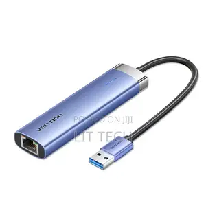 Vention TGFSB 5-in-1 USB 3.0 Hub with Gigabit Ethernet