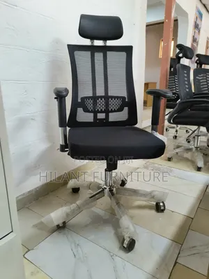 Kiti cha Ofisi cha Ergonomic cha Mesh chenye Mgongo Mrefu