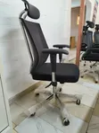 Kiti cha Ofisi cha Ergonomic cha Mesh chenye Mgongo Mrefu - 3