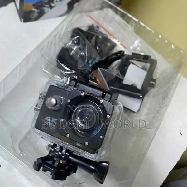 4K Sports Action Cam 30M Waterproof 170° Wide-Angle - 1