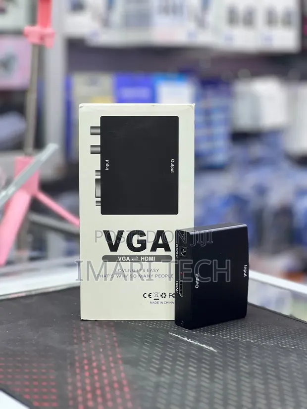 VGA to HDMI Converter (Powered) - 1