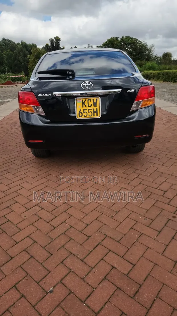 Toyota Allion 2010 Black - 1