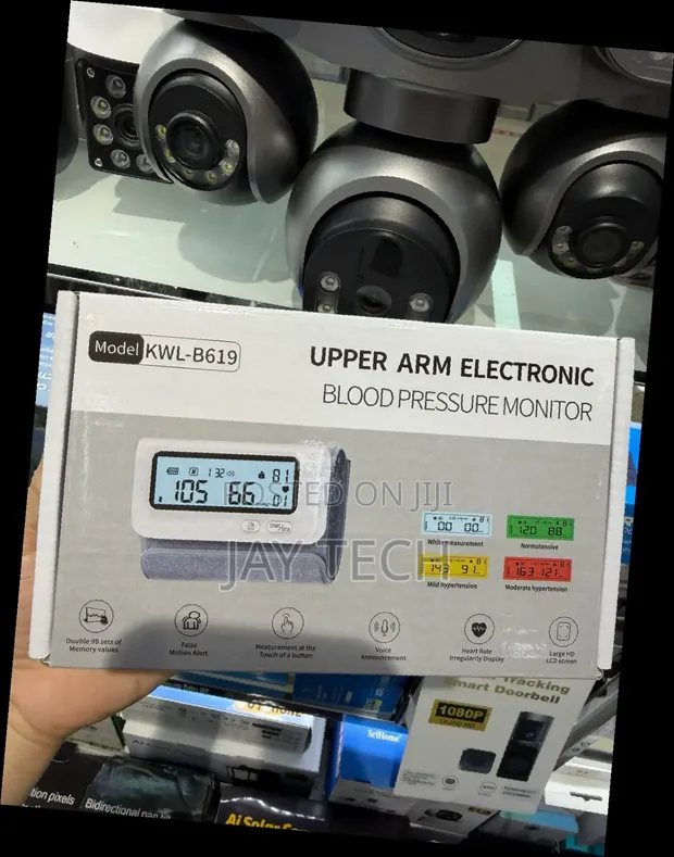 B619 Color-Changing Blood Pressure Monitor - 1
