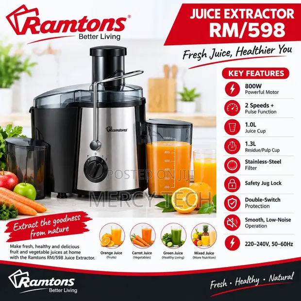 Ramtons RM/598 Juice Extractor - 1