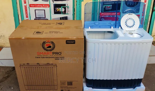 Smartpro 10kg Twin Tub Washing Machine - 1