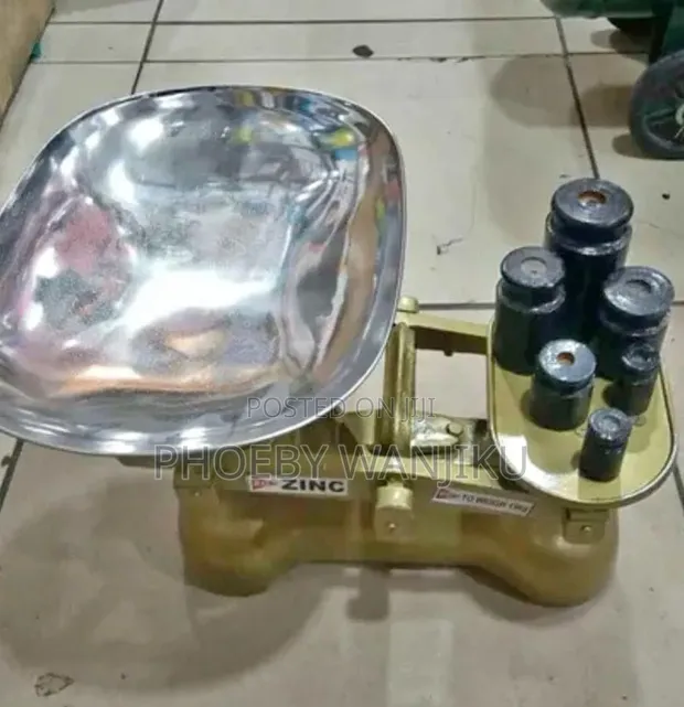 Zinc Counter Scale / Analogue Weighing Scale - 1