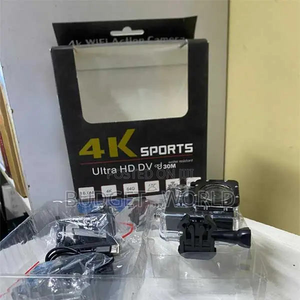 Waterproof 16MP 4K 30FPS Action Camera - 1