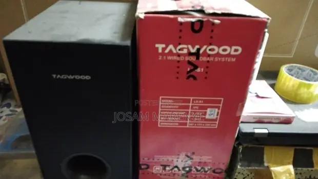 Tagwood Speaker ya Bluetooth - 1