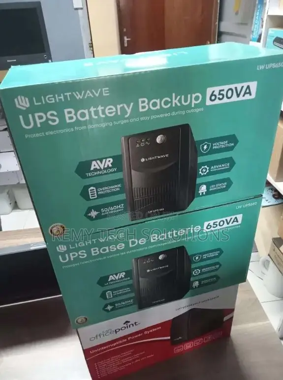 Lightwave 650VA Line-Interactive UPS - 1