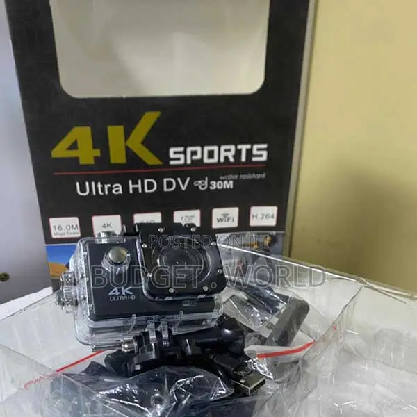 Brand New 4K Ultra HD Action Camera Waterproof - 1