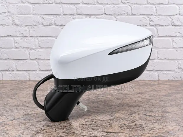 Side Mirror for Mazda CX-5 (2015-2016) - Power Fold, Lamp, Heated, White - 1