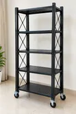 5 Tier Foldable Kitchen Rack - 2
