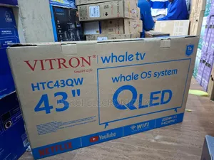 Vitron 43 Inch QLED Whale 2K Smart TV HTC43W