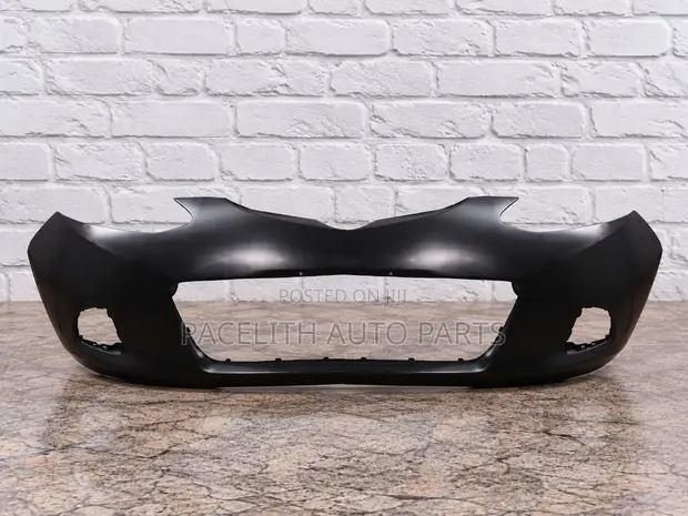 Mazda Demio De Front Bumper (2008-2009) - Matte Black - 1
