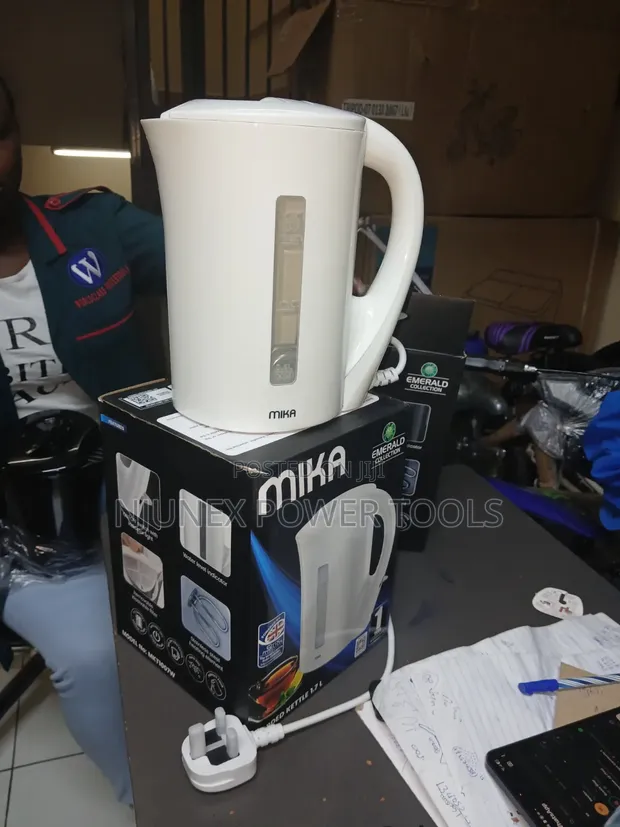 Mika 1.7L Corded Electric Kettle (MKT1005W) - 1