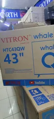 Vitron 43 Inch QLED Smart Android TV - 1