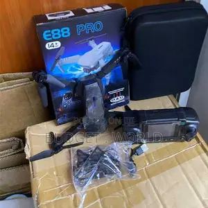 E88 Pro Drone yenye Kamera Mbili za 4K HD